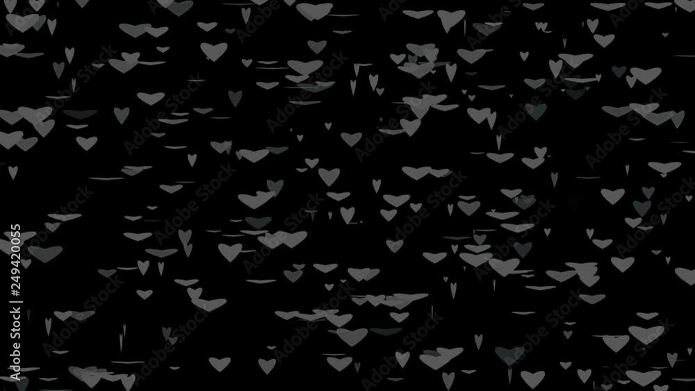 Animated Abstract Hearts Dark Background 09 UHD 4K Animated Abstract Hearts Dark Background 09 UHD 4K
