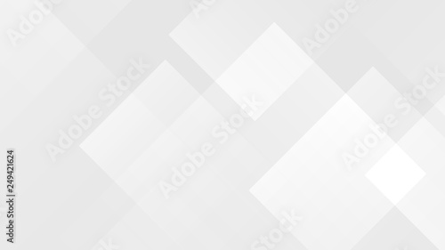 White abstract polygon texture on gray background