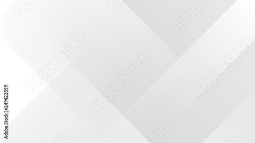 White gradient abstract polygon pattern on gray background. photo