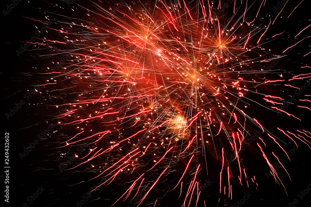 I went out to celebrate new year in a city in Vietnam. I never thought there were going to be 3 different pyrotechnic spots and when when the countdown reached 0(zero) people block my view and I had n I went out to celebrate new year in a city in Vietnam. I never thought there were going to be 3 different pyrotechnic spots and when when the countdown reached 0(zero) people block my view and I had n