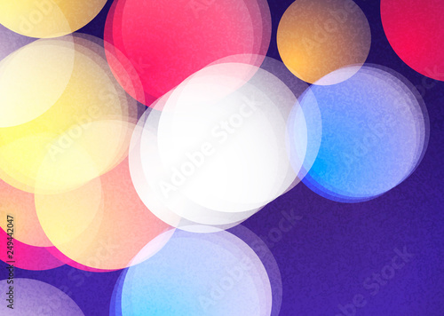 Colorful bokeh background
