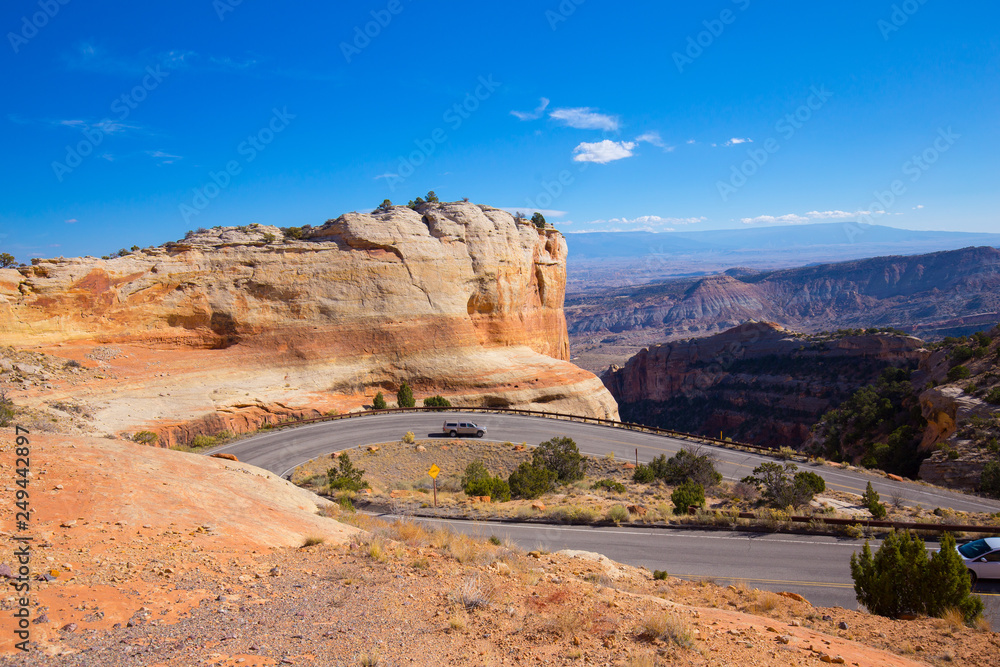 Colorado National Monument. National park in the Mesa County, Colorado. USA