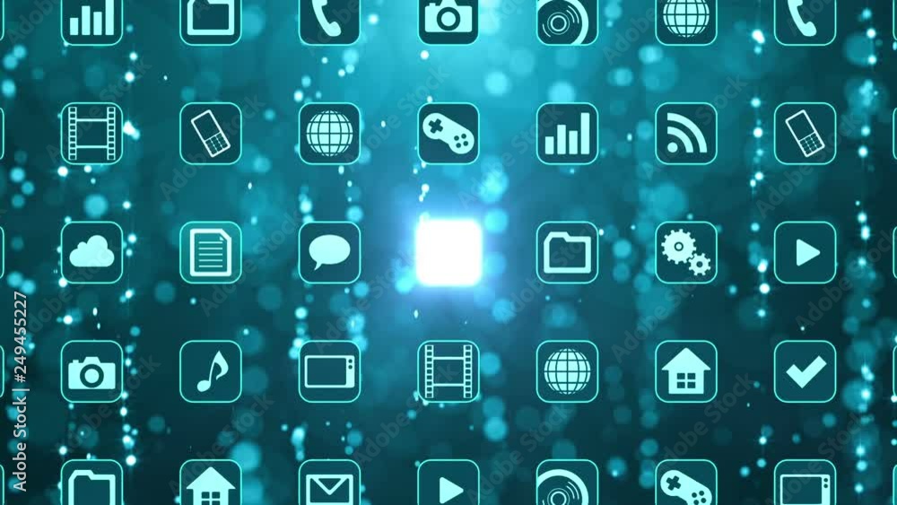 icon interface application smartphone tablet