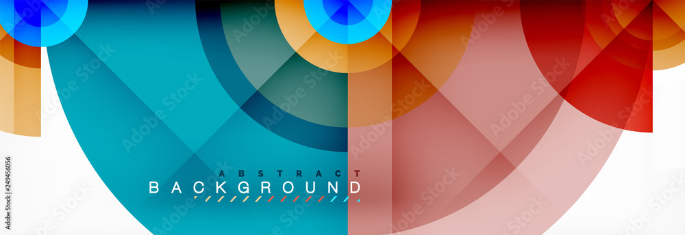 Geometric circle abstract background, creative geometric wallpaper. Geometric circle abstract background, creative geometric wallpaper.