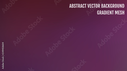 Abstract pink and purple vector background, color mesh gradient, wallpaper for you project