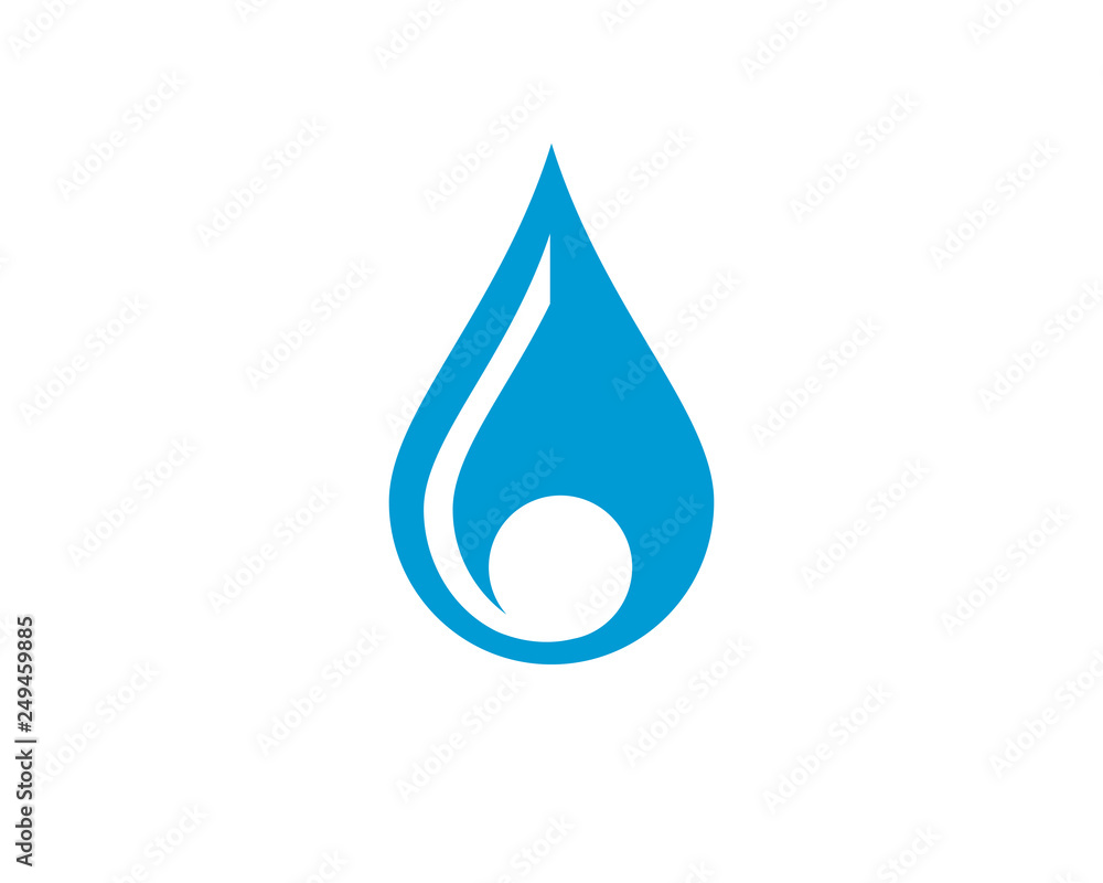 Water Drop Logo template vector icon illustration design Water Drop Logo template vector icon illustration design