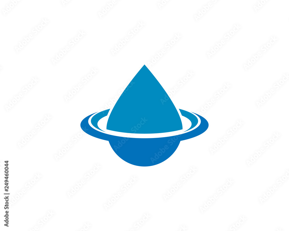 Water Drop Logo template vector icon illustration design Water Drop Logo template vector icon illustration design