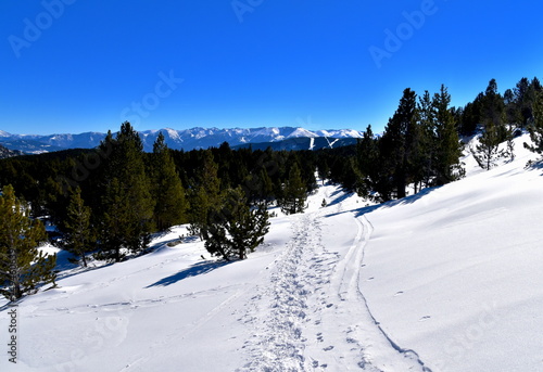 Randonnée raquettes dans les Pyrénées