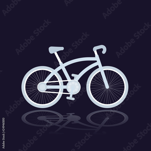 bicycle, bike vector illustration