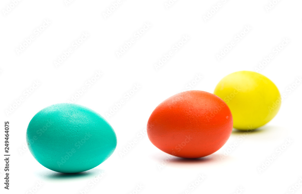 easter eggs isolated easter eggs isolated
