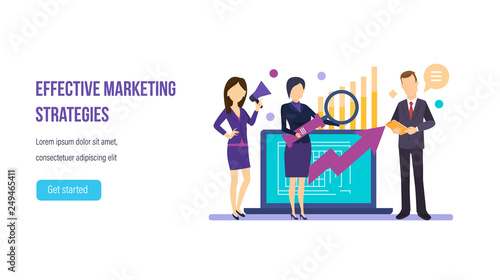 Effective marketing strategy  business planning  teamwork  financial management  market strategy.