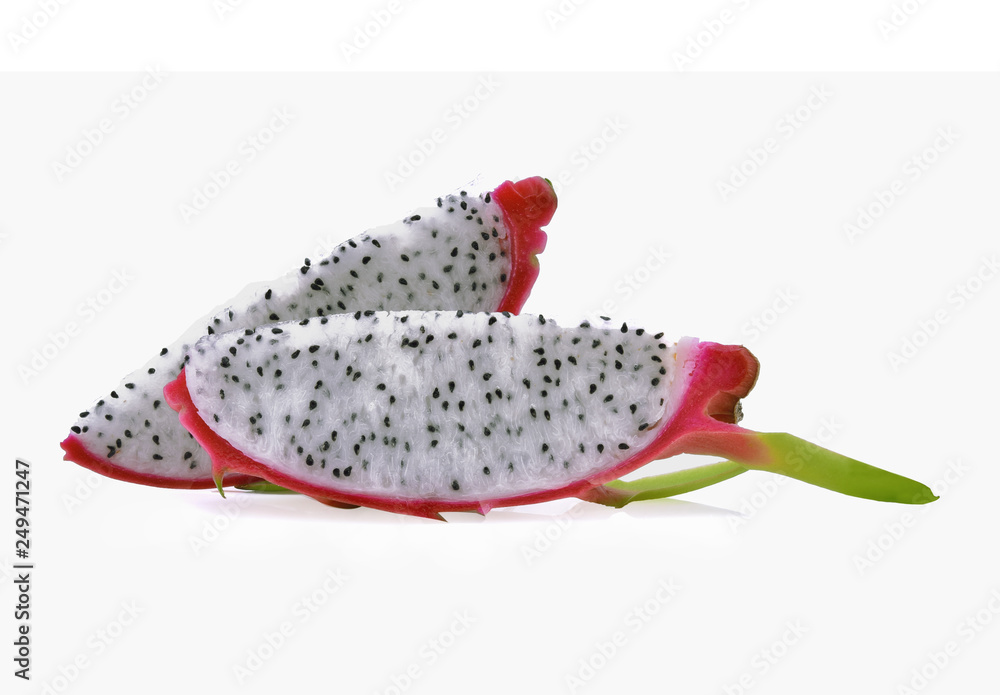 Dragon fruit isolated on white background Dragon fruit isolated on white background
