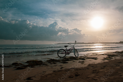 bike on the beach © Rodney