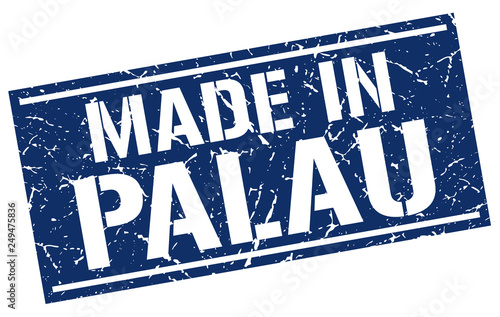 made in Palau stamp