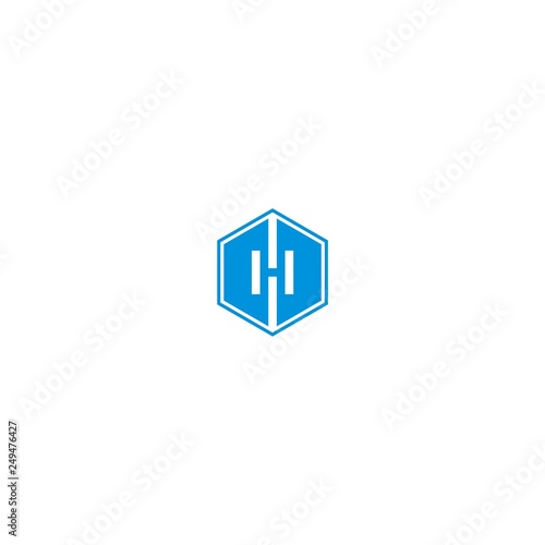 Free Download logo H abstract - GFXLoad