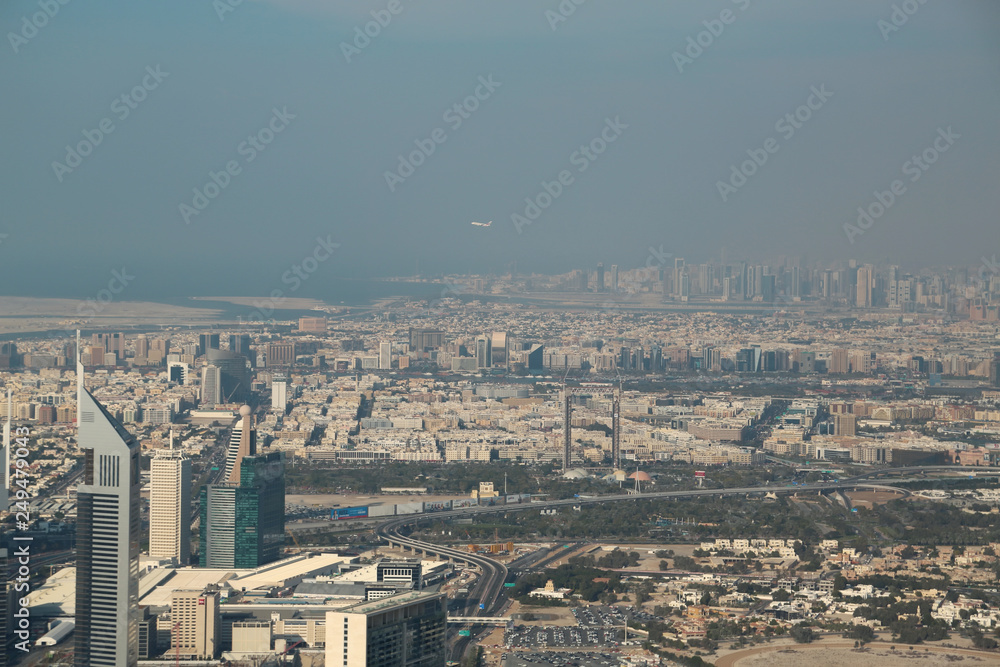 View on Dubai downtown, United Arab Emirates View on Dubai downtown, United Arab Emirates