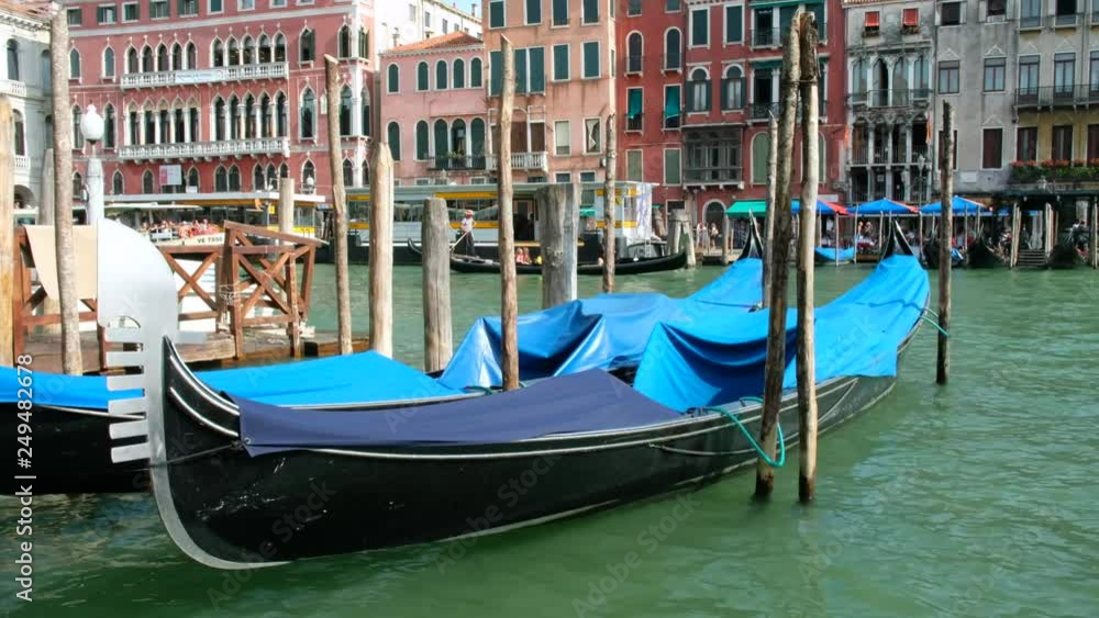 Venice Italy Gondolas