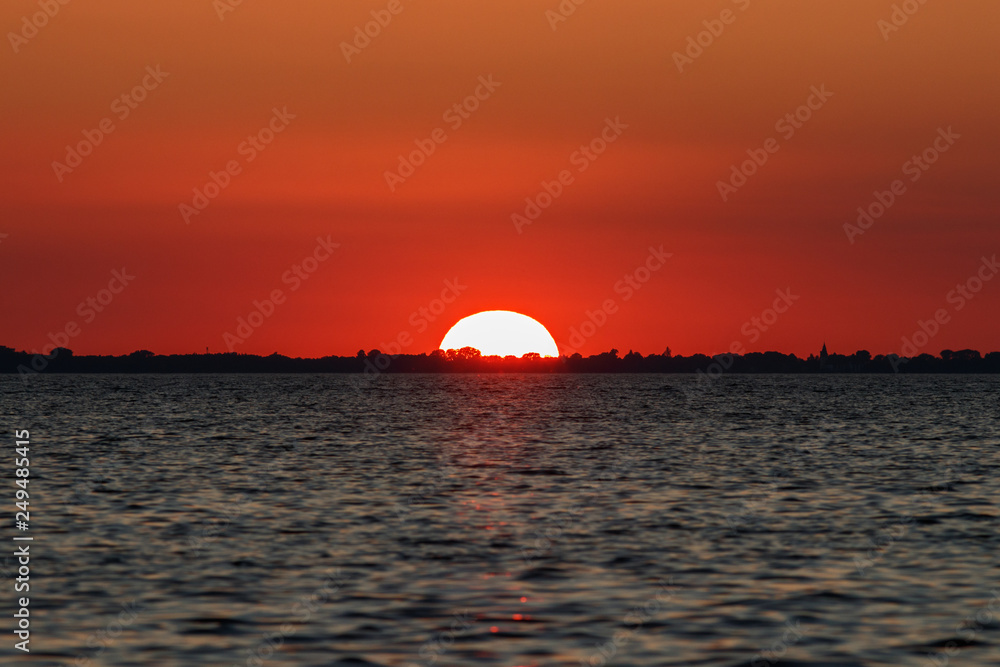 Sonnenuntergang am See