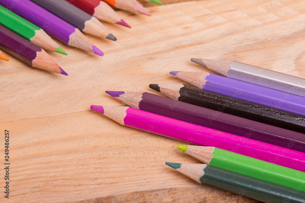 Obraz premium colorful pencils