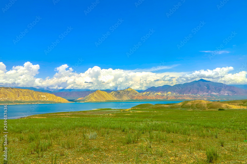 Toktogul Reservoir Landscape 07
