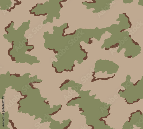 seamless camouflage pattern - Vector