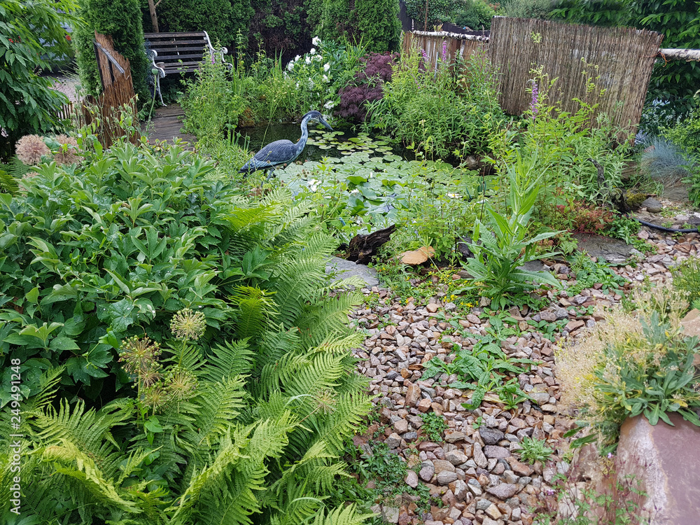 Obraz premium Gartenteich