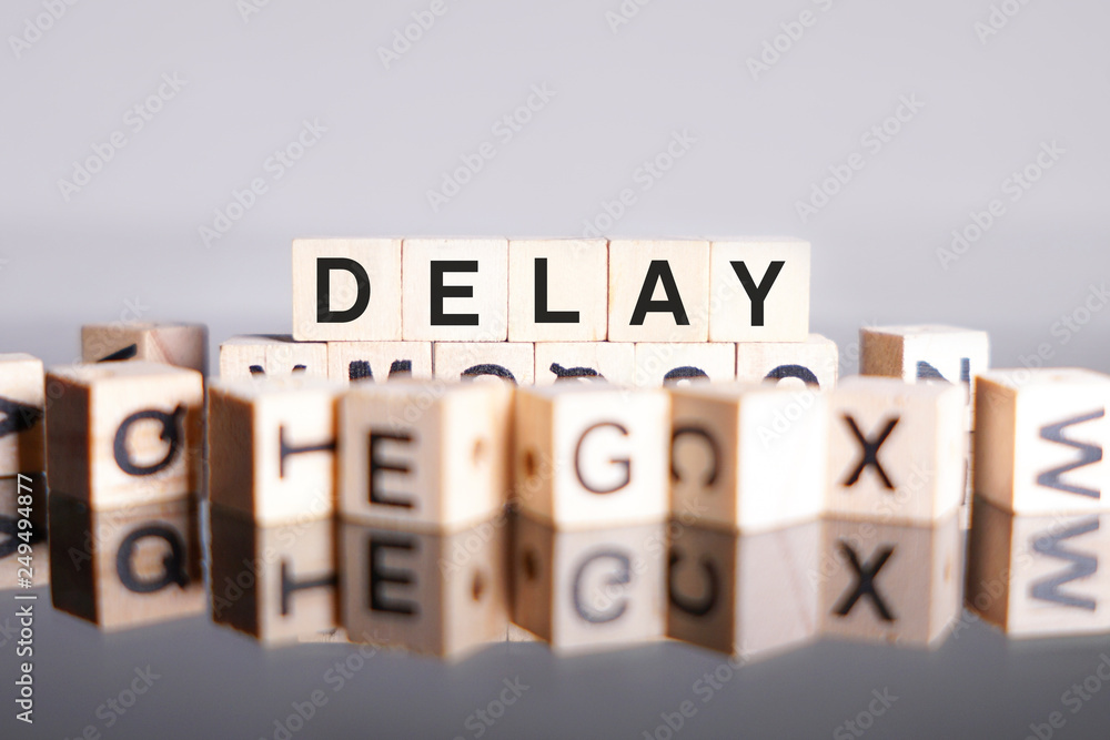 Delay word cube on reflection Delay word cube on reflection