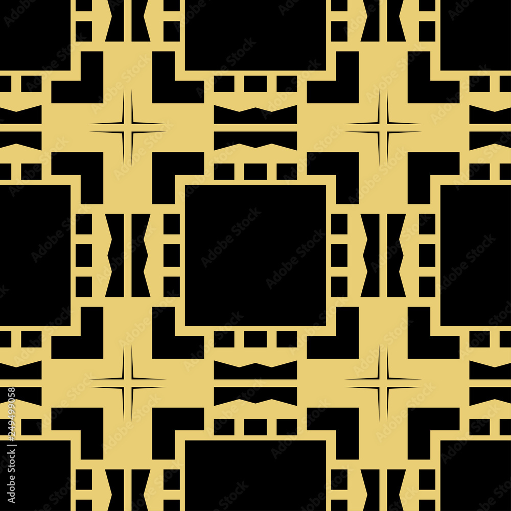 Vector modern geometric tiles pattern. Abstract geometric art deco seamless luxury background Vector modern geometric tiles pattern. Abstract geometric art deco seamless luxury background