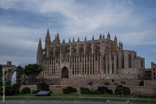 Kathedralen-La Seu, Royal Palace, La Almudaina in Palma de Mallorca, known places in Palma de Mallorca, 