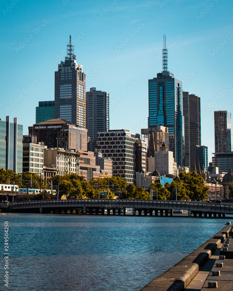 Obraz premium Melbourne Skyline