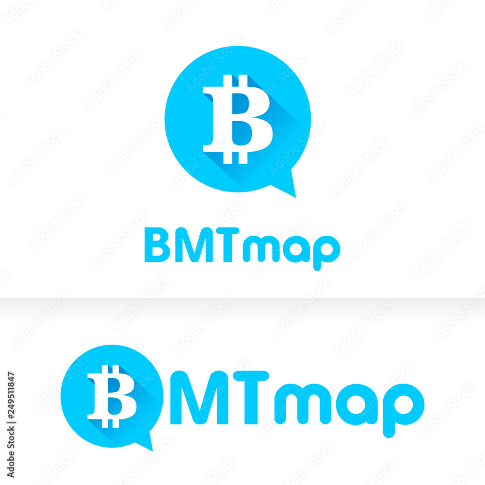 Obraz premium BTM Bitcoin Location