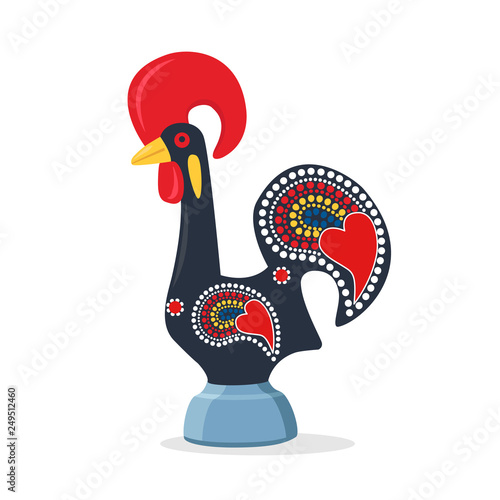 Barcelos portuguese rooster photo