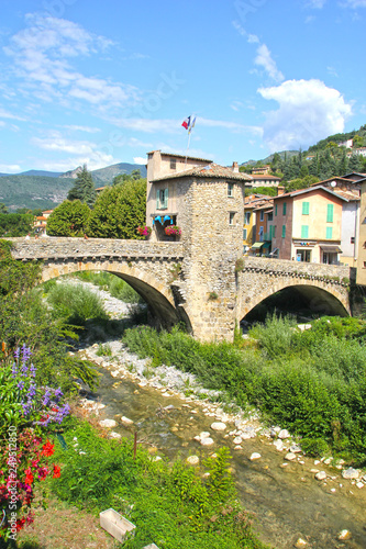 Wallpaper Mural Sospel village in the south of France. Torontodigital.ca
