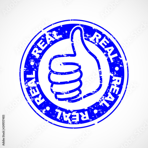 thumbs up stamp