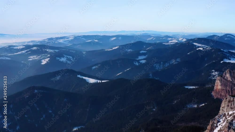 Carpathian Mountains in Romania