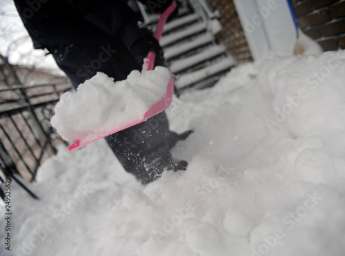 tempête de neige photo