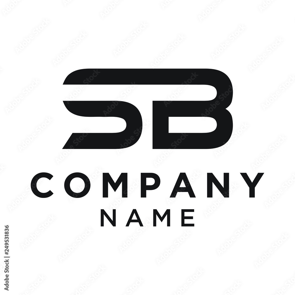 Letter SB / Initial SB logo design Letter SB / Initial SB logo design