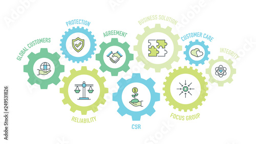 Core Values Line Icons