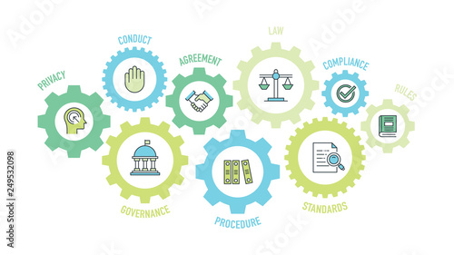 Regulations Line Icons