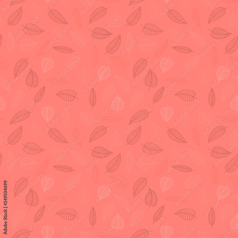 Seamless geometric pink banner. Vector illustration.