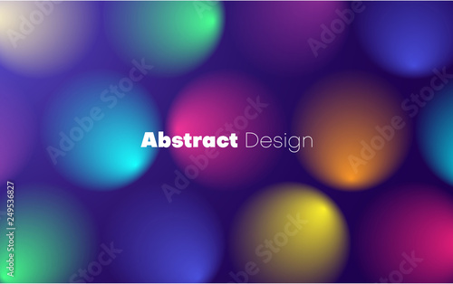 Abstract background with colorful 3d balls.