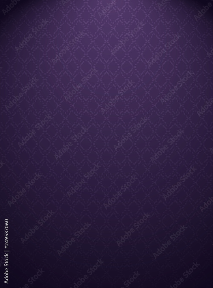 Purple vector paper background with abstract pattern.