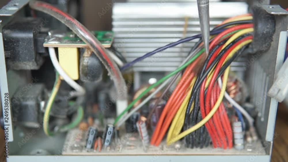 Cleaning electronic boards from dust Cleaning electronic boards from dust