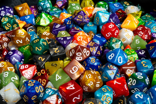role play dice, rpg die