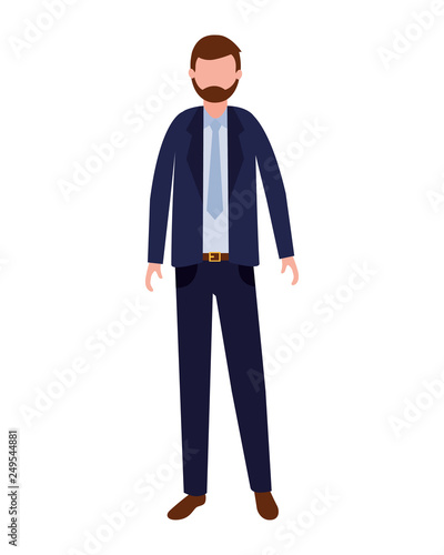 businessman male character