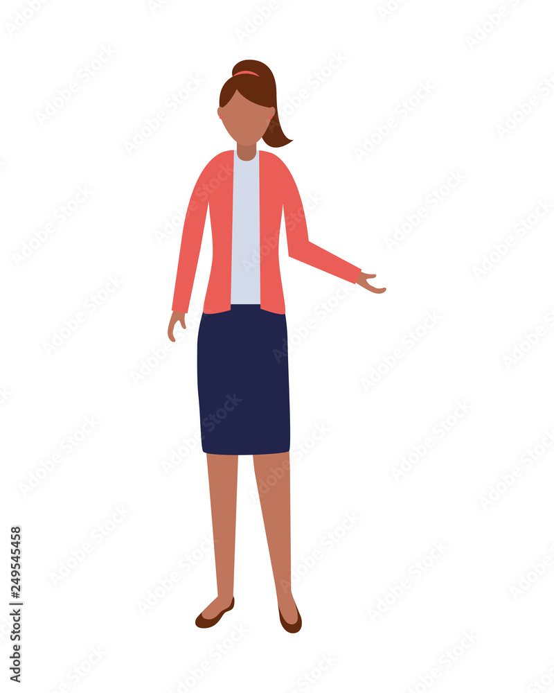 businesswoman character female businesswoman character female