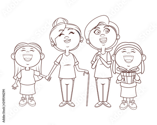 grandmothers and grandchildren