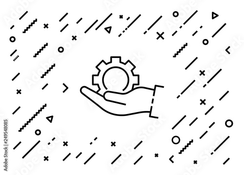 Mass Customization Icon Concept