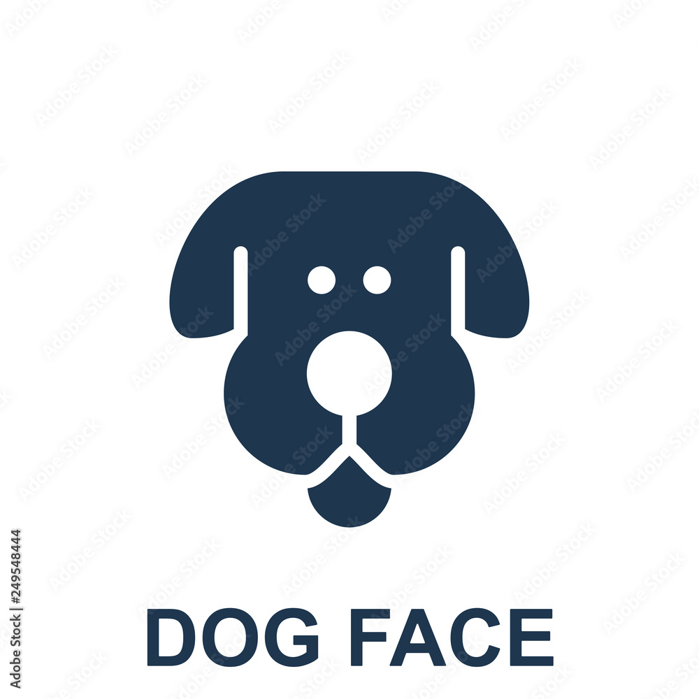 Dog Face Vector Icon Eps10 Dog Face Vector Icon Eps10