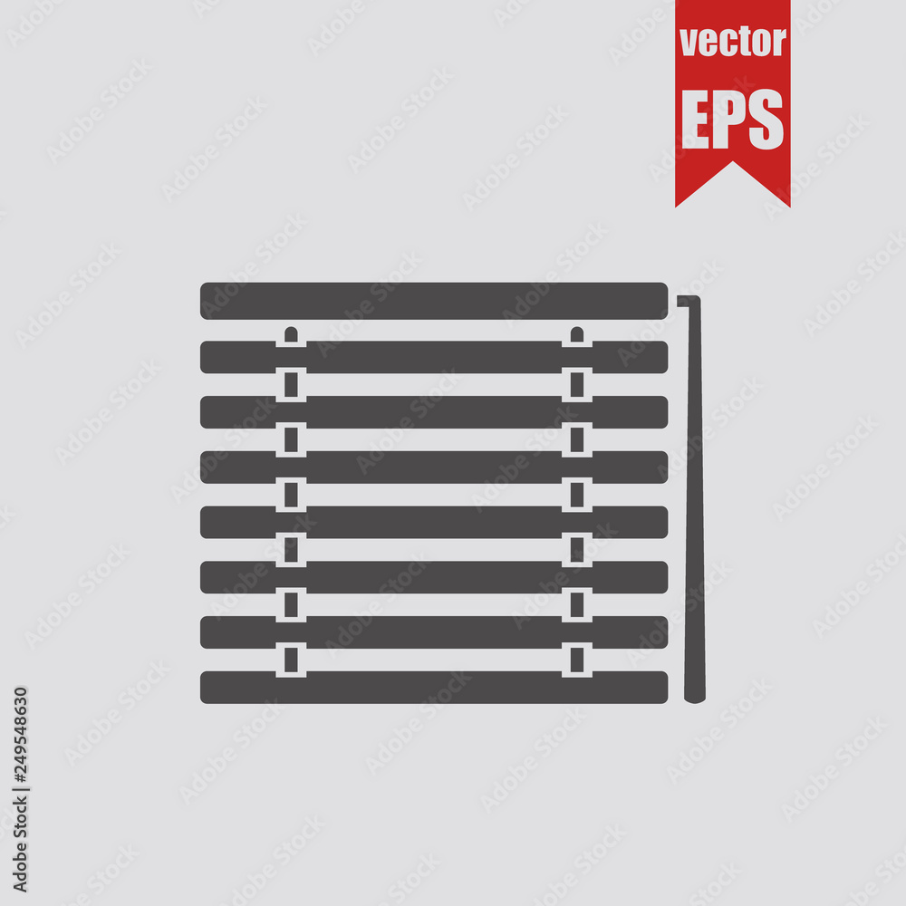 Jalousie icon.Vector illustration. Jalousie icon.Vector illustration.